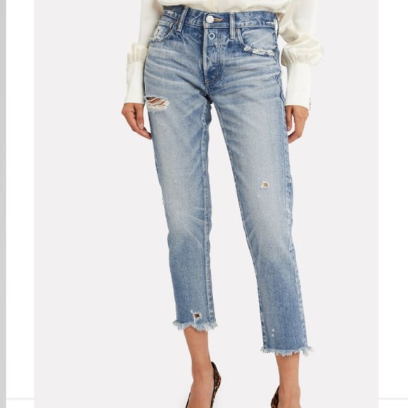 Moussy Denim - Moussy Vintage Kelly Tapered Mid Rise Denim Jeans 28